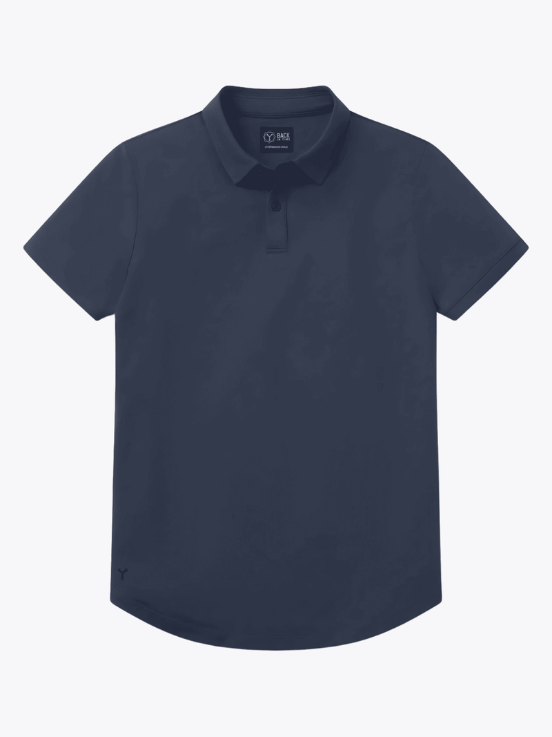 Polera Cuello Polo de Bambú Ultra Suave
