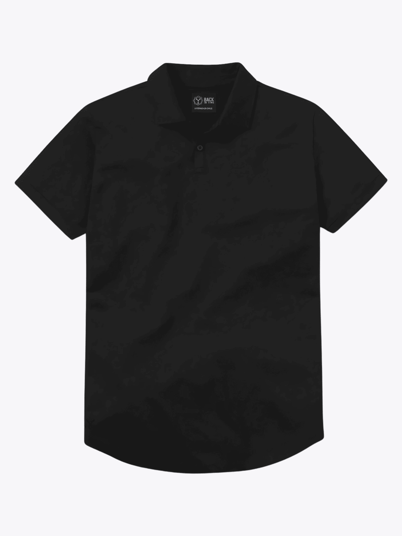 Polera Cuello Polo de Bambú Ultra Suave