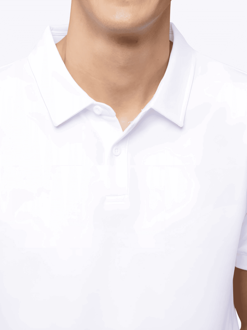 Polera Cuello Polo de Bambú Ultra Suave