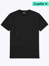 Polera de Bambú Ultra Suave (Cuello V)