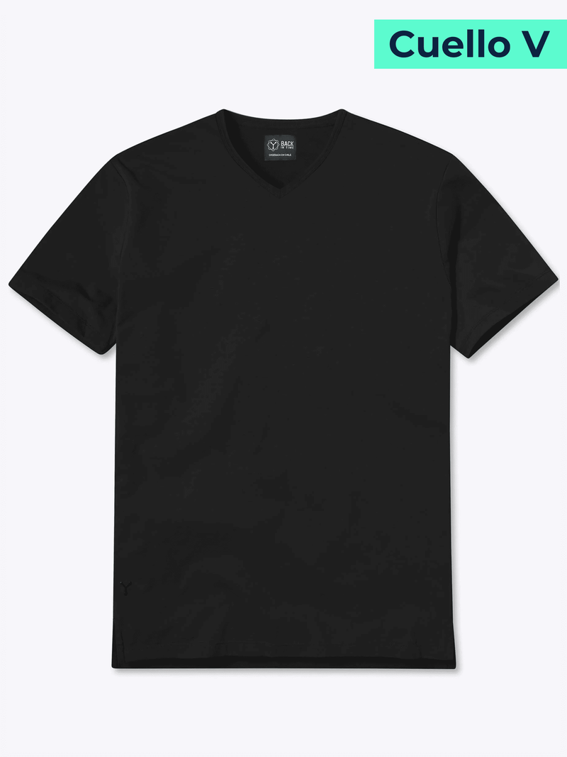 Polera de Bambú Ultra Suave (Cuello V)