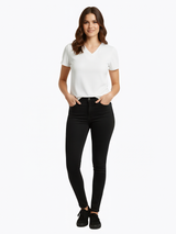 Polera de Bambú Ultra Suave - Mujer (Cuello V)