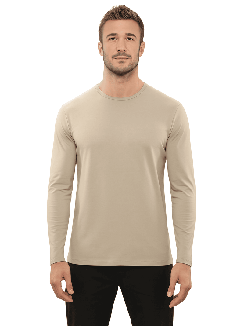 Polera de Bambú Ultra Suave Back in Time (Manga Larga)