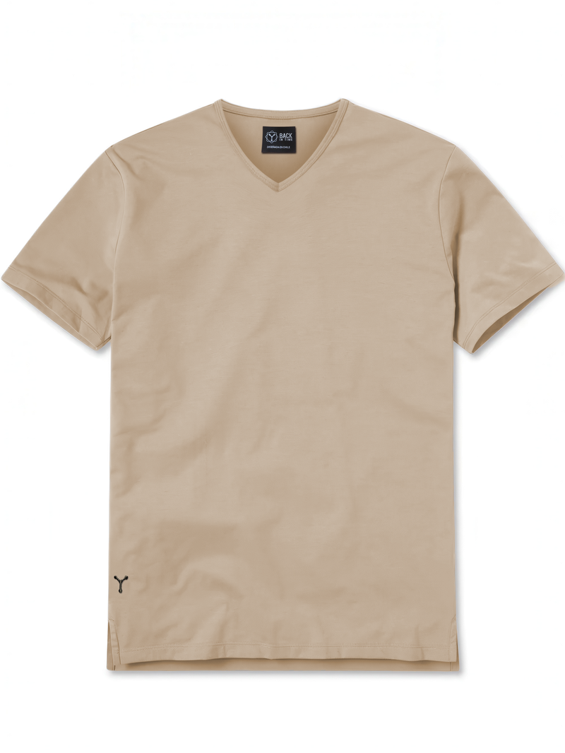 Polera de Bambú Ultra Suave (Cuello V)