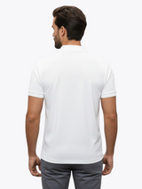 Polera Cuello Polo de Bambú Ultra Suave