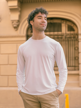 Polera de Bambú Ultra Suave Back in Time (Manga Larga)