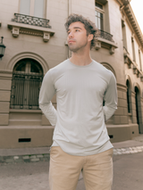 Polera de Bambú Ultra Suave Back in Time (Manga Larga)