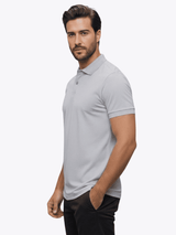 Polera Cuello Polo de Bambú Ultra Suave