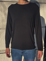 Polera de Bambú Ultra Suave Back in Time (Manga Larga)